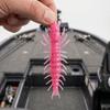 48PCS 2.95inch Fishing Worm Lures Soft Fishing Lures Bait Lifelike Bass Baits  for Saltwater