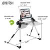 Aluminium Alloy Tablet Stand Phone Holder Lazy Bed Floor Desk Tripod Foldable Desktop Mount for iPhone iPad Kindle Galaxy Tab  E
