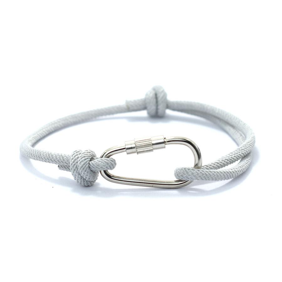 Noter New Stylish Knot Bracelet for Men Handmade Sliding Adjustable 3mm Thin String Braslet Outdoor Mountaineering Braclet Joias