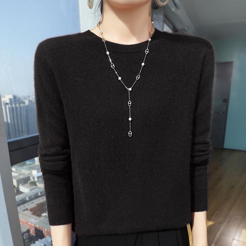 Women's Premium Pure Wool Slimming Knitwear Top