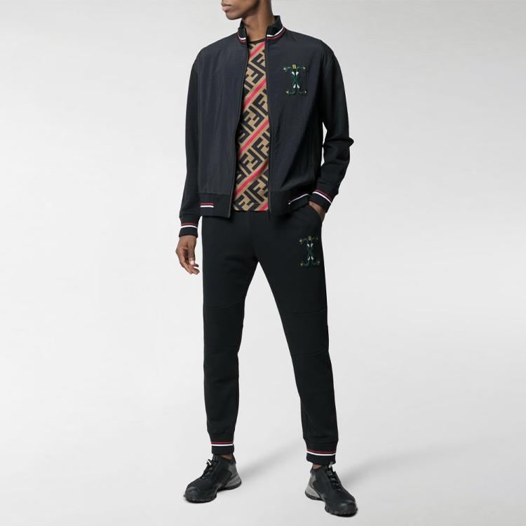 FENDI Ff Monogram Printed T shirt FY0894A7A8F13J8