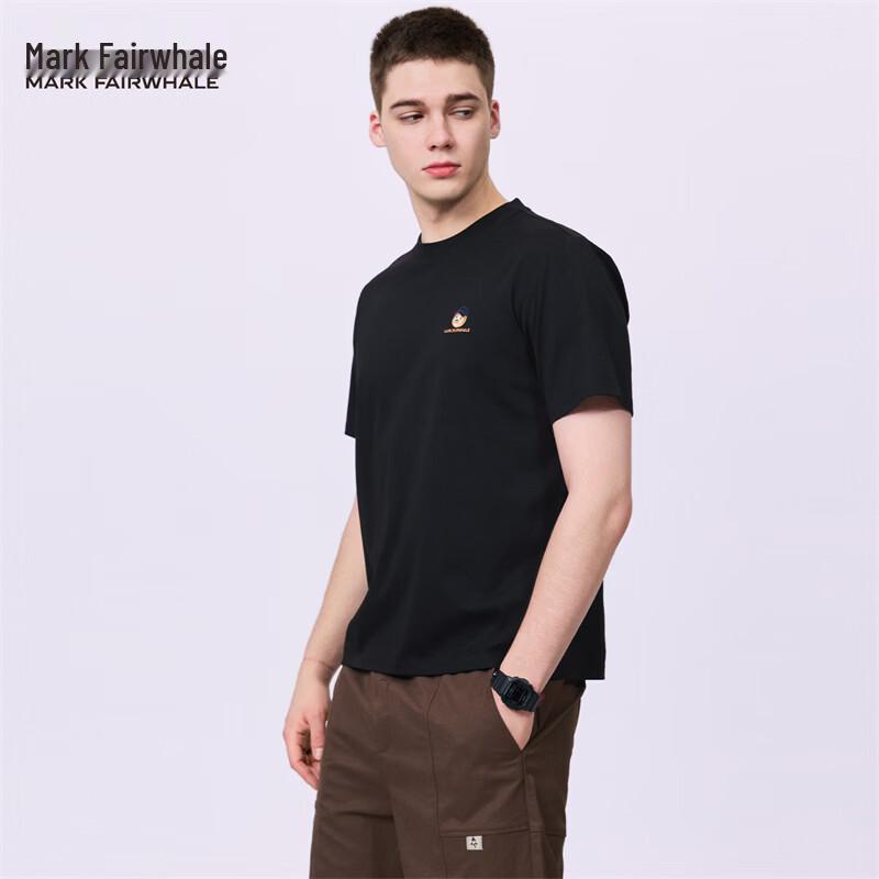 Mark Fairwhale Embroidered Crew Neck T-Shirt S