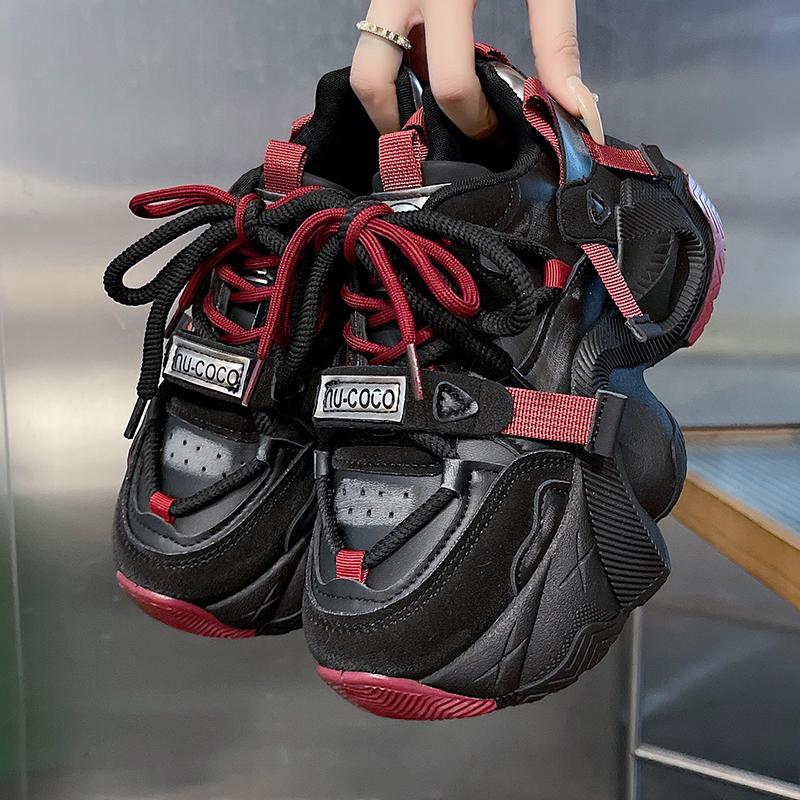 Fashion Autumn Shoes for Women Lace-Up Casual Breathable Wear Resistant 2024 Trend Fashion Women's Vulcanize Shoes Zapatillas Mujer