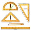 5-Piece Non-Magnetic Math Geometry Set