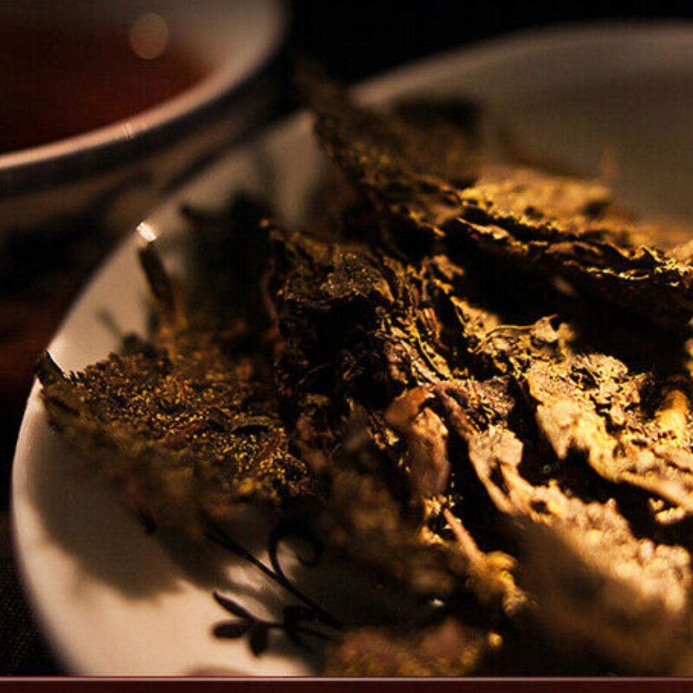 Yiyang Anhua Hei Cha Fu Tè in Mattonella 300g Tè Nero Hunan