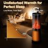1500W Portable Space Heater with Thermostat, Remote, Timer, Oscillation, 8 Safety Features – Black