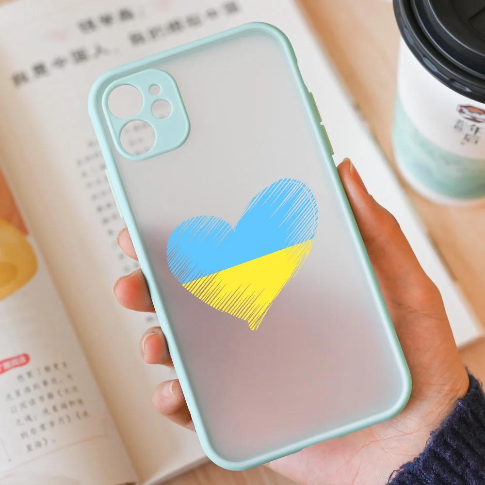 

Ukraine Flag Map Pattern Clear Phone Case for iPhone 14 15 13 11 12 Pro Max Mini X XR XS 15Plus SE Soft Silicon Covers Shell Bag iPhone 12Mini