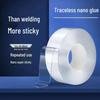 Transparent Double-Sided Nano Acrylic Tape - High Viscosity, Trace-Free, Strong Adhesive for Office & Home