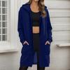 Women's Zip Up Hoodies Oversized Fleece Long Pullover Hooded Sweatshirts Casual Long Sleeve Fall Hoodie Jacket