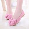 Children's Leather Shoes Sweet Chic Bowknot Ballet Flats for Girls Fashion Soft Versatile Kids Causal Princess Loafers Elegant