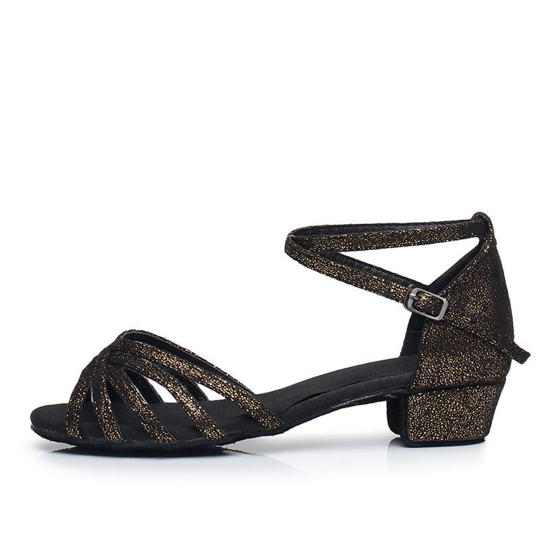 New Style Latin Dance Shoes for Beginners - Soft Sole Ballroom, Cha-Cha, Practice Shoes for Girls and Adults
