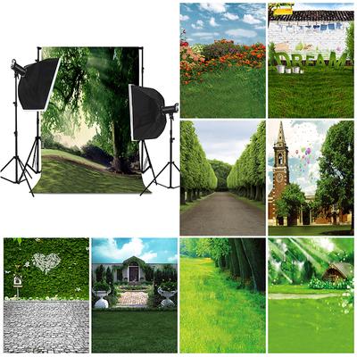 Frühling Gras Baby Foto Hintergrund Tuch Geburtstag Party Zeremonie Dekor Fotografischen Hintergrund Foto Studio Requisiten