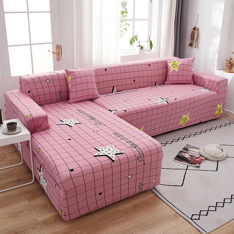Elastic Sofa Cover High Quality Adjustable Sofas Chaise Covers Lounge Sectional Couch Corner Sofa Slipcover