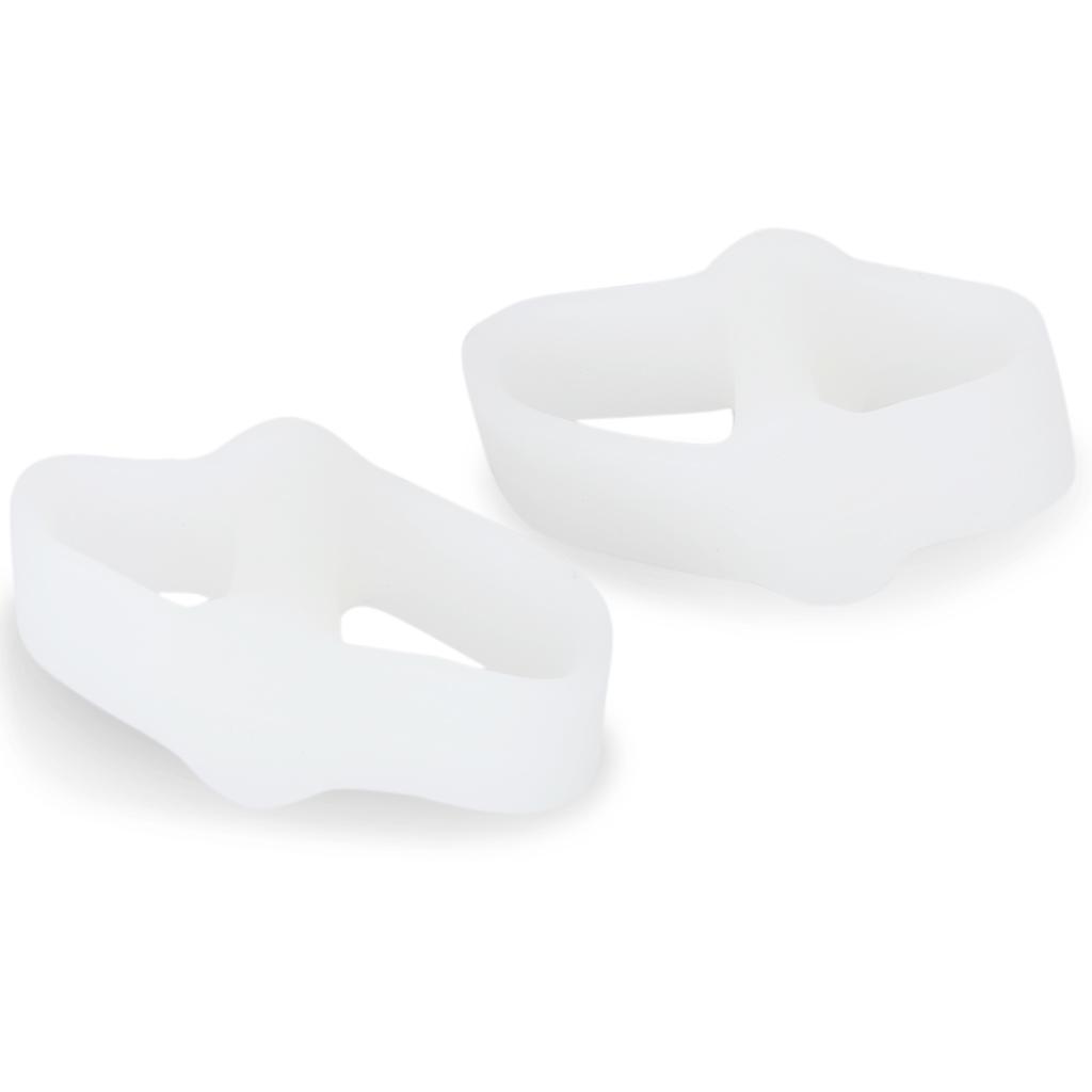 2 Holes Gel Toe Separators Stretchers Straightener Alignment