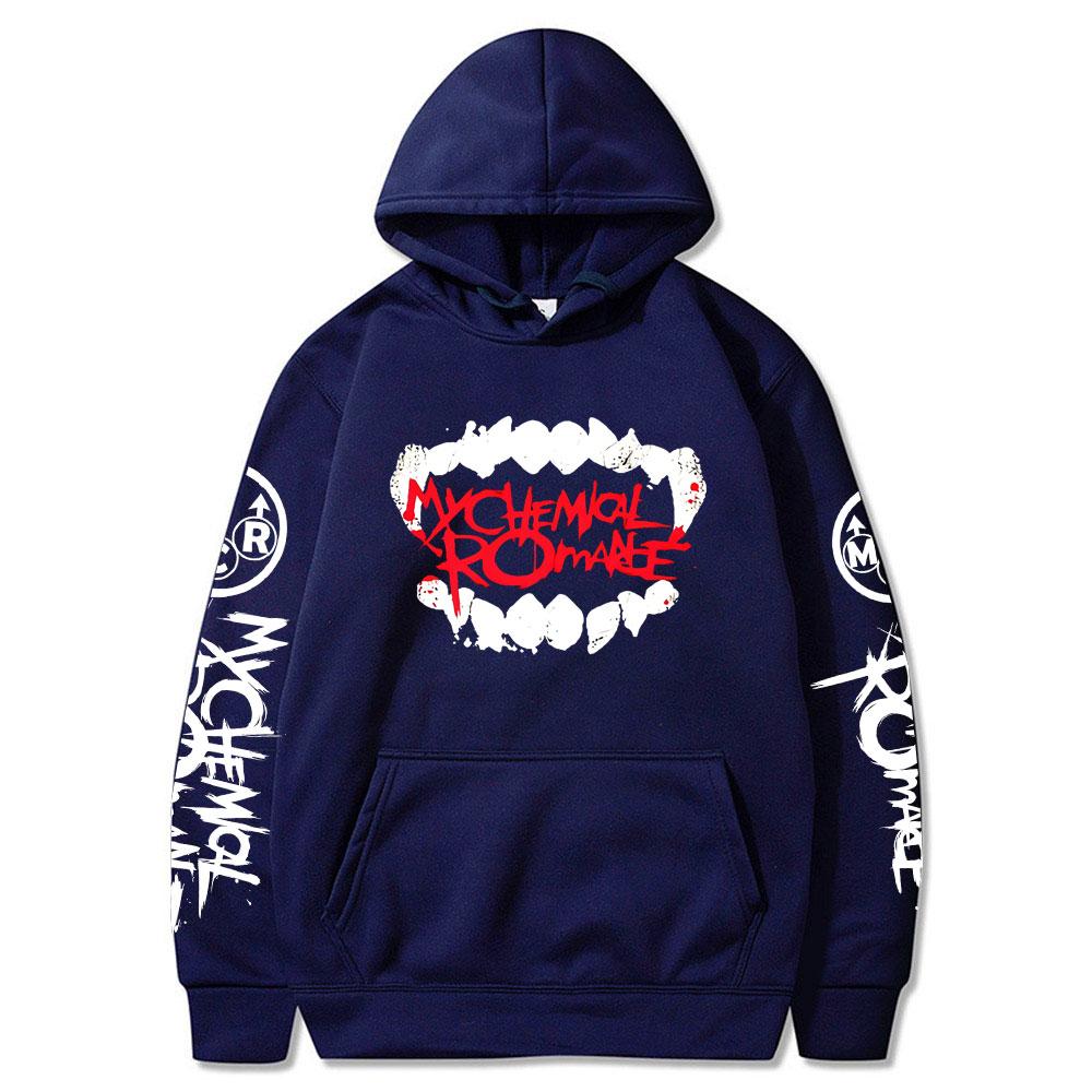 My Chemical Romance Hoodies Unisex Black Parade Punk Emo Rock Hoodie Sweatshirt Winter Jacket Coat Oversize Clothes Pullover