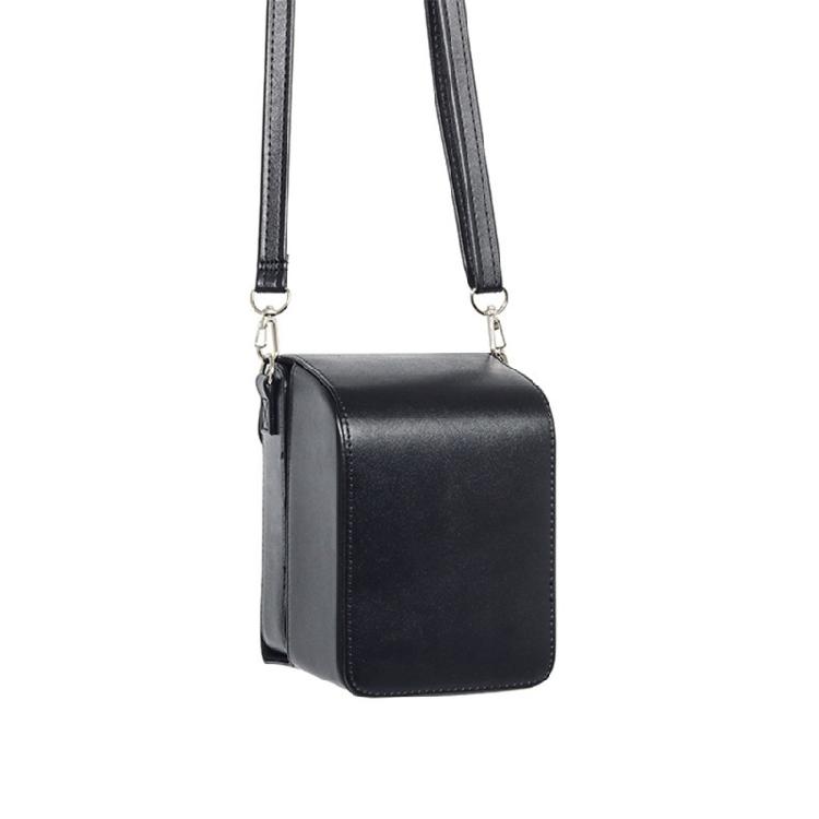 Stylish PU Leather Camera Pouch Compatible for NOW, NOW+ Gen2/Gen3 Models Cameras Case with Shoulder Strap for Travel