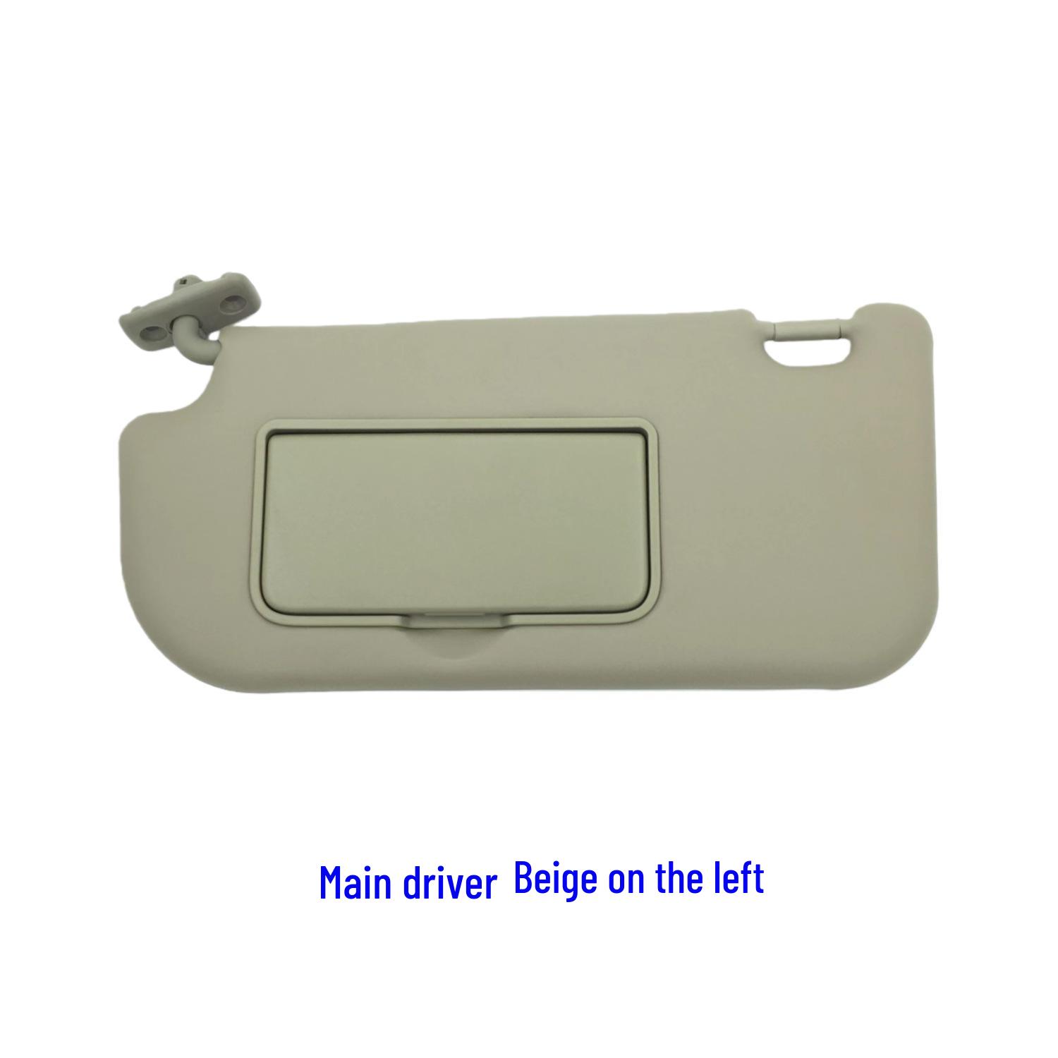 Beige Gray Sun Visor for 2005-2010 Kia Sportage Sunshade