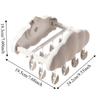 Folding Folding Drying Rack Expandable Windproof Baby Clothes Hanger Cloud Shape Non-slip Hanging Underwear Holder Bathroom
