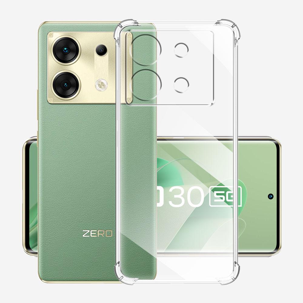 For Infinix Zero 30 5G Case Clear Shockproof Silicone Soft Cover Cases For Infinix Zero30 5G Coque Infinix Zero 30 Funda Shell