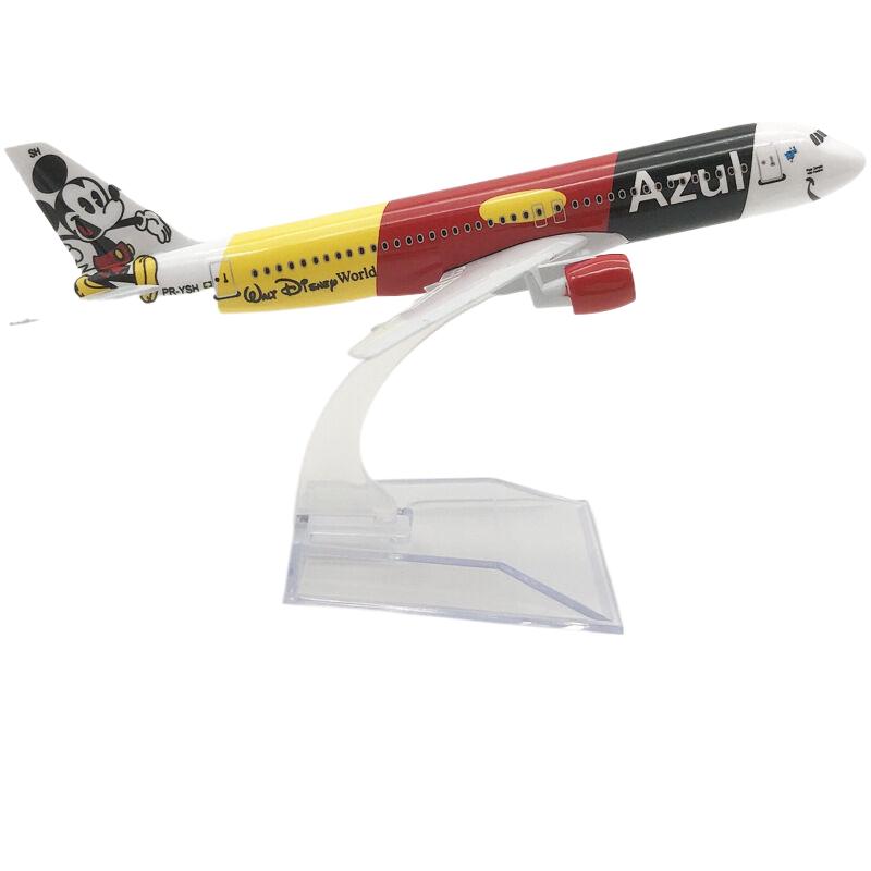 

Mouse Aviation Airbus 320 Alloy Aircraft Model 16CM красный