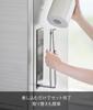 Yamazaki Tower Cut Magnetic Kitchen Paper Vertical W8 X X Fits Large Paper Model 10271 One-Handed Holder, Type, Large, Black, D11.3 H29cm, Sizes,