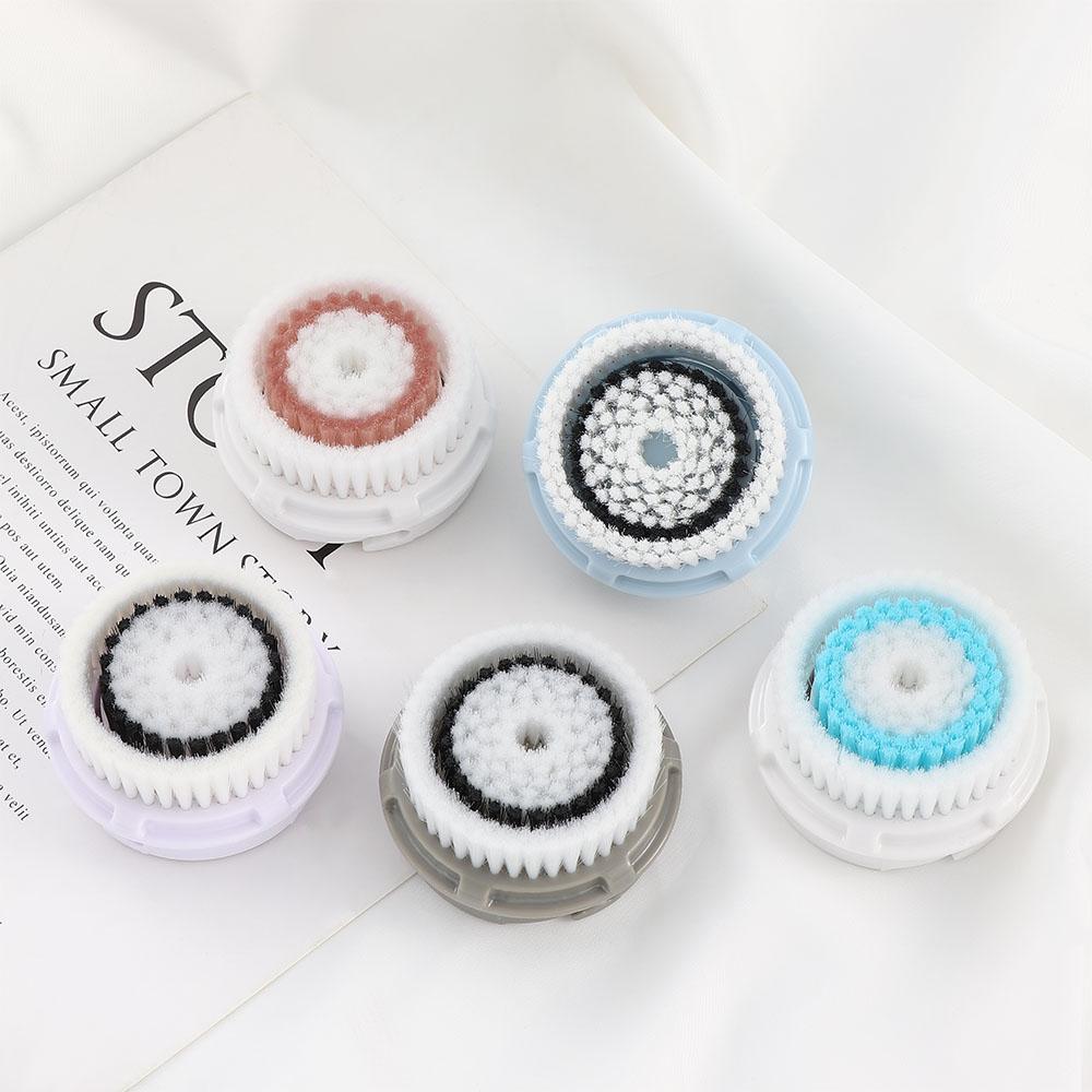 Normal Cleaning Whitening Acne Replacement Head Ultrasonic Sonic Cleansing Brush Facial Cleansers