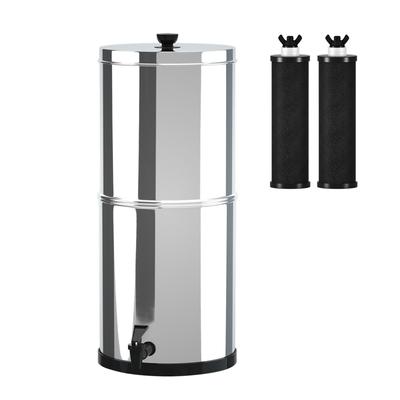 Gravity Water Filter System Water Filtration Bucket for Home Outdoor Camping Hiking Emergency