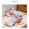 Kids Basketball Shoes Boys Girls Lightweight Breathable Training Sneakers With Anti-Slip Sole Shock Absorption