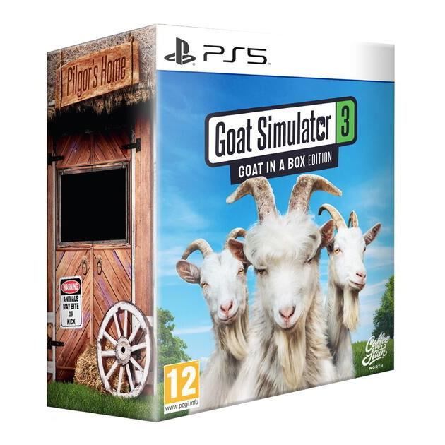 Jeu Vidéo - KOCH MEDIA - Goat Simulator 3 - PS5 - Édition En Boîte - Multijoueur En Ligne
