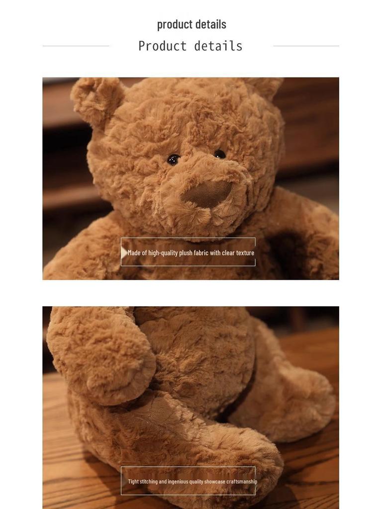 Barcelona Teddy Bear Plush - Rona, Soothing Sleep Pillow Doll