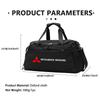 Car Logo Oxford Waterproof Travel Bags Hand Luggage Duffle Fitness Bag For Mitsubishi Outlander Lancer L200 ASX Pajero Grandis