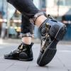 Low-top Rain Shoes Men's Outdoor Fashion Non-slip Water Shoes Short Rubber Shoes Waterproof Boots Wading Shoes