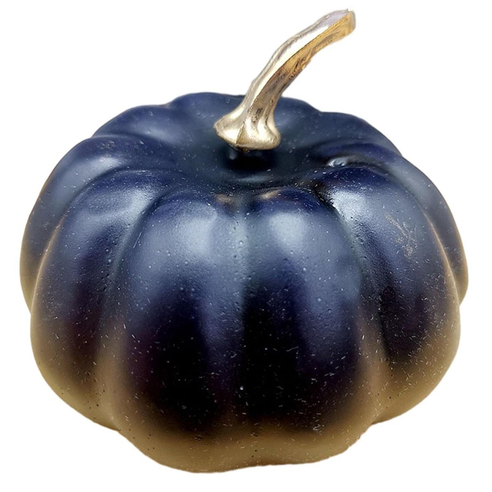 

1 шт. Искусственная тыква мешковина тыква симуляция реквизит осень Хэллоуин чёрный