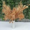 Golden Tropical Plant Leaves Artificial Tropical Leaves for Indoor Decoration