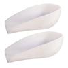 1Pair Invisible Insoles Inner Height Increase Silicone Insoles 1.5cm Translucent Breathable Shockproof Non Slip Unisex Elevation