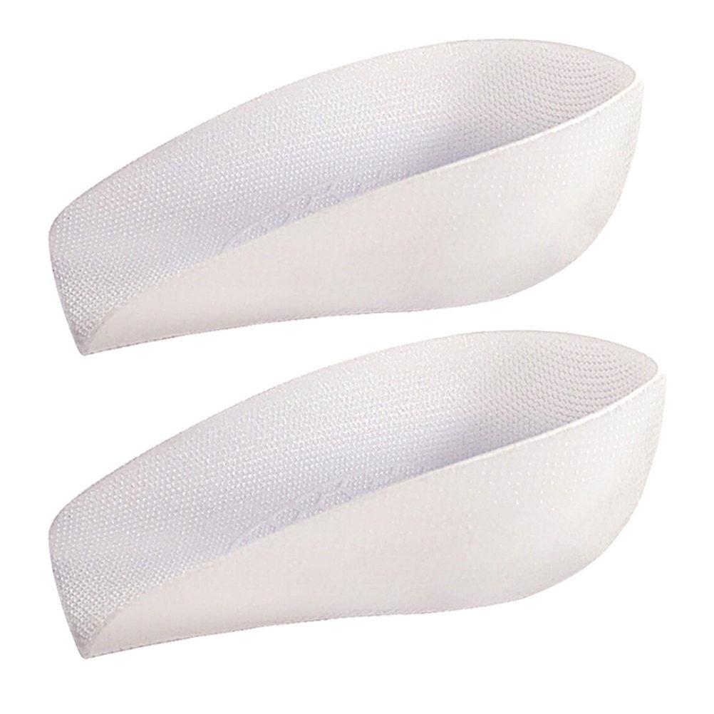 1Pair Invisible Insoles Inner Height Increase Silicone Insoles 1.5cm Translucent Breathable Shockproof Non Slip Unisex Elevation