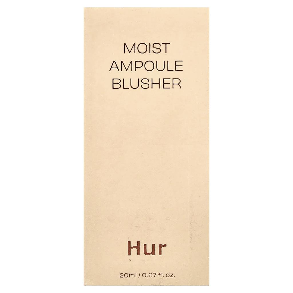 House of Hur, Moist Ampoule Blusher, 05 Peach Coral, 20ml (0.67fl oz)