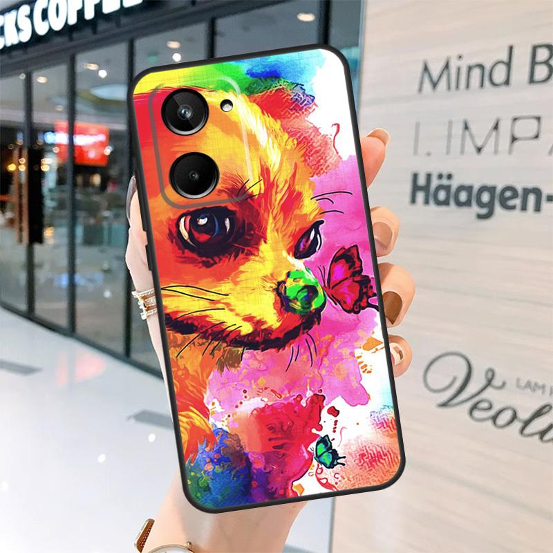 

Cartoon Chihuahua Dog Case For Realme GT7 Pro GT6 11 12 13 14 15 Pro Plus C55 C53 C35 C33 C61 C65 C67 C53 C71 C75 Realme C67 4G