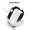 For Apple Watch Series 11/10 42mm Watch Case ENKAY HAT PRINCE Rubberized Hard PC Cover with Tempered Glass