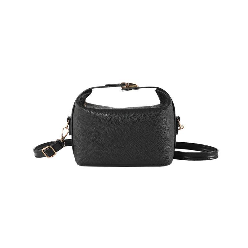 Stylish 2023 Winter Korean Fashion Handbag Elegant Pu Leather Shoulder Bag With Zipper