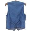 RRL Men's Cotton Twill Vest, Blue, Size M Best M blueUsed