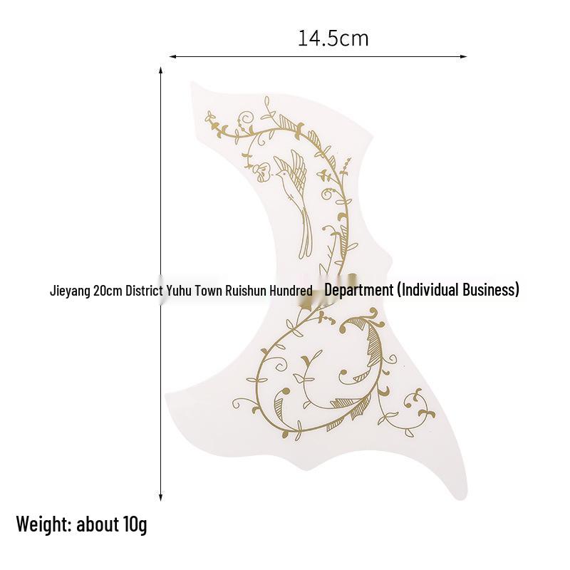 Colorful Painted Pickguard Accessories for 38" 40" 41" Acoustic Guitars