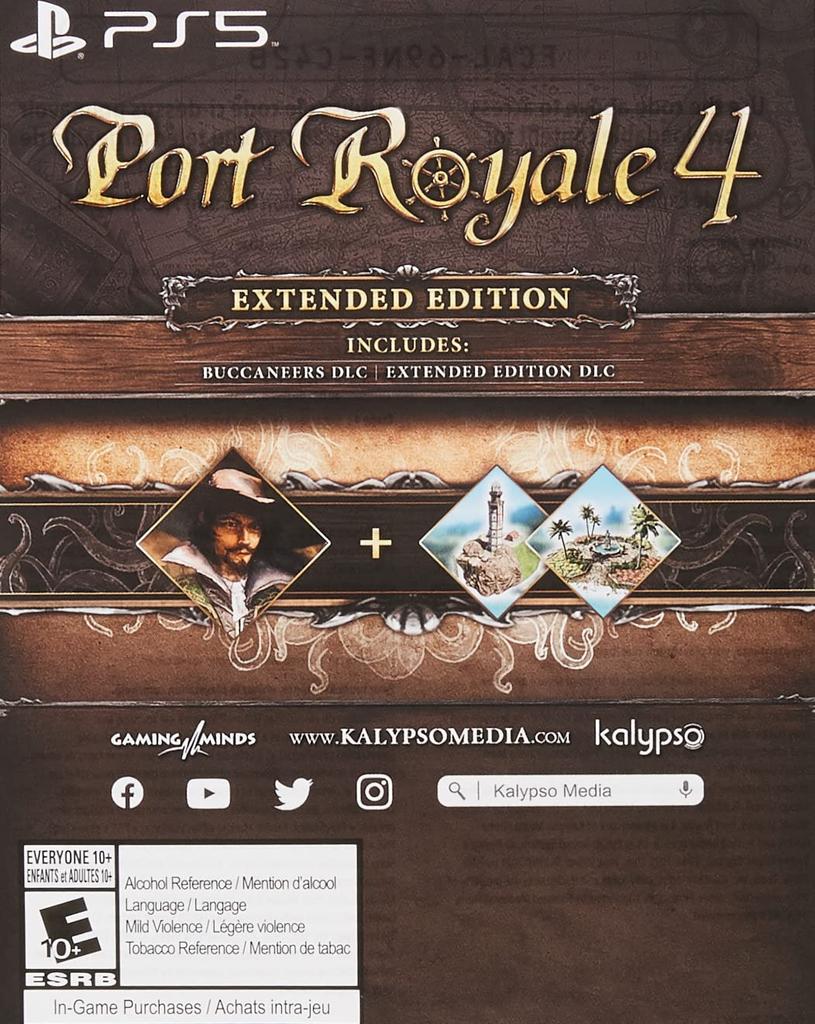 Port Royale 4 North PS5 (Imported America) -