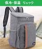 Insulated Cooler Foldable Soft Cooler 18L Backpack, Bag, Box, (Navy)