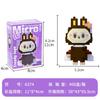 with box Pet cats building block cartoon cute doll puzzle assembly children's toy DIY table ornaments boys girls birthday gifts