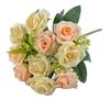 Elegant Flower Decoration For Wedding Small Roses Bouquet Long-lasting Decoration Realistic Flower Appearance Wedding Setting