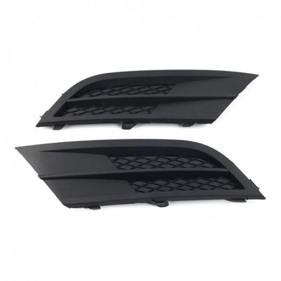 Front Lower Bumper Grille Fog Light Grill Cover For Volkswagen Jetta 2015-2018