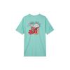 Nike T Shirts Men's Green Crew Neck Moderate Straight Fit DD1261-307