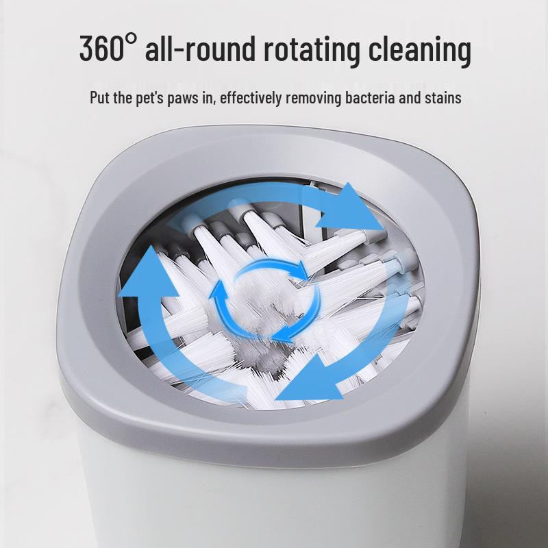Automatic Pet Foot Washer for Dogs & Cats - Electric Cleaner for Beauty Care
