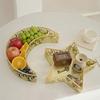 Ramadan Candy Box Tray Mubarak Ramadan Decoration Eid Mubarak Sweet Table Trays Snack Dishes Kareem Muslim Party Supplies
